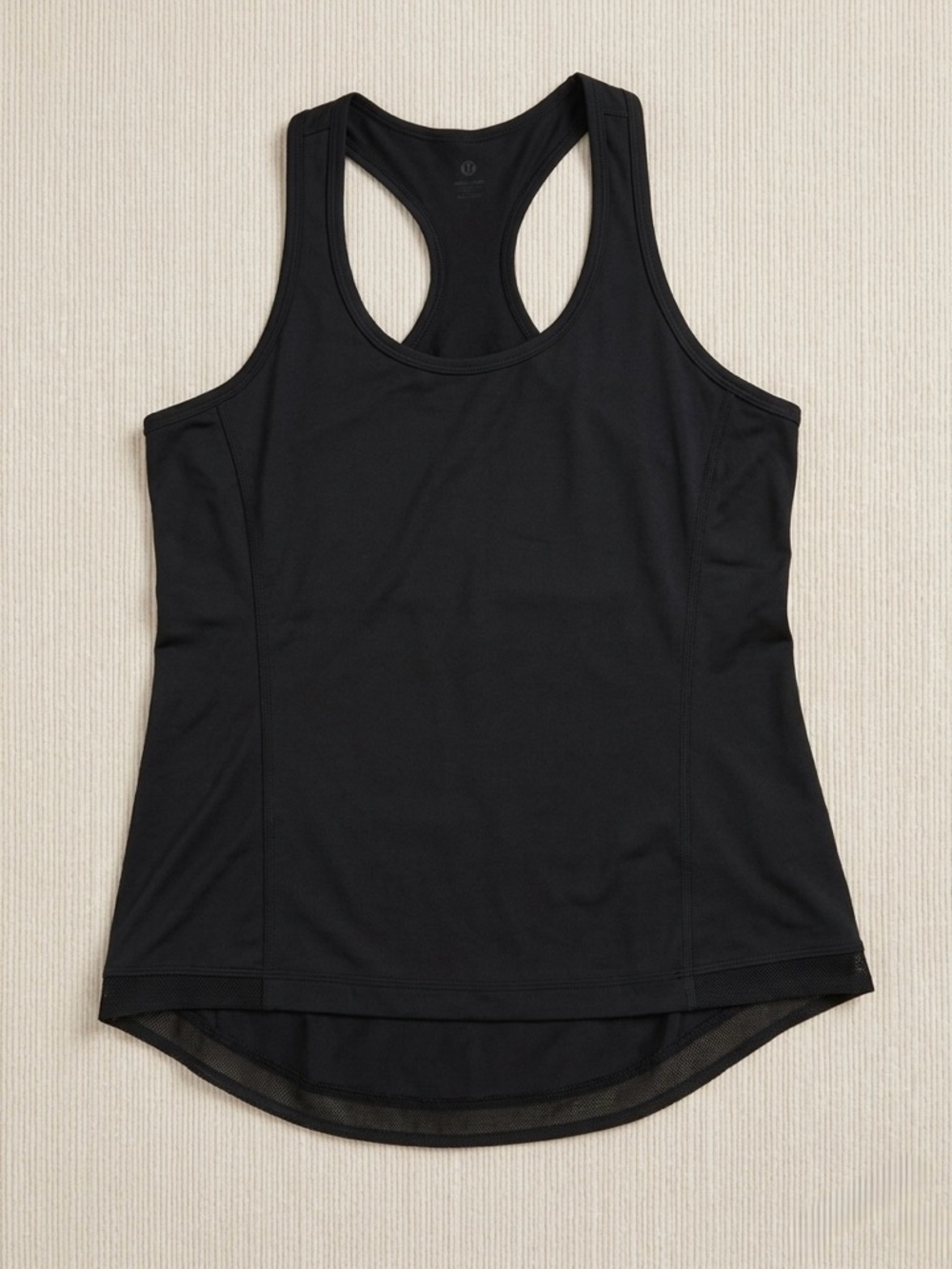 Black Racerback Tank Top for Women